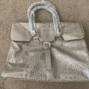 Jessica Simpson faux Alligator purse